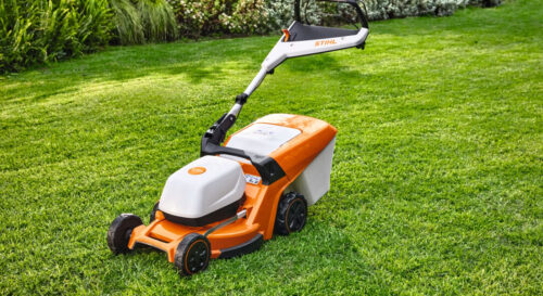 Cortacésped de jardín marca STIHL